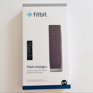 Fitbit Charge 2 Classic Replacement Band Plum